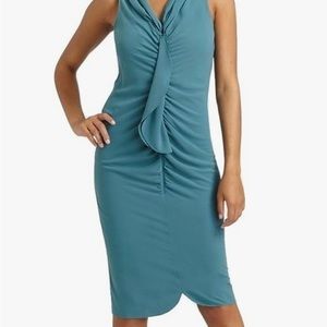 Elie Tahari Sleeveless Dress Mountain Stream Color